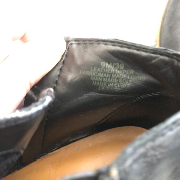 Lucky Brand 9M Black Ankle Zip- Up Booties - Picture 6 of 6